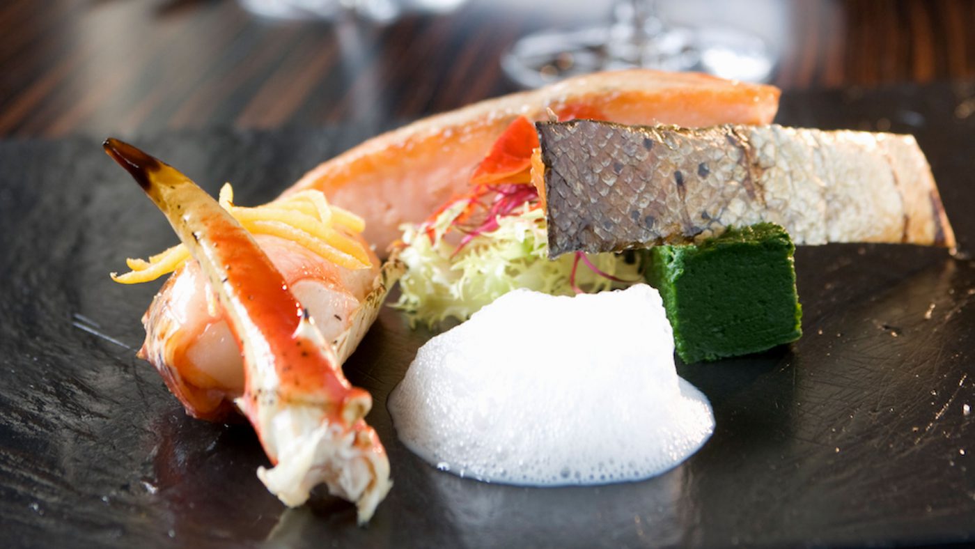 Cyrille Billot Restaurant, Mets Plat poisson crustacé